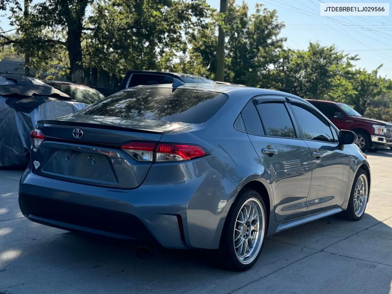 2020 Toyota Corolla Le VIN: JTDEBRBE1LJ029566 Lot: 75335114