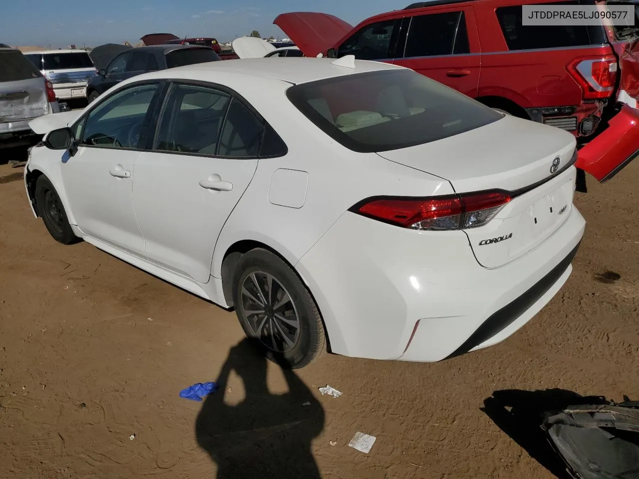 2020 Toyota Corolla L VIN: JTDDPRAE5LJ090577 Lot: 75675814