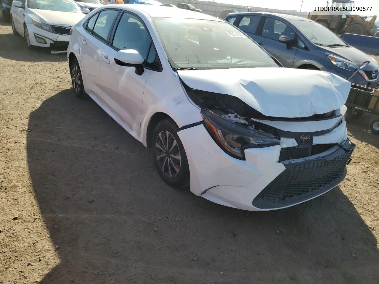 2020 Toyota Corolla L VIN: JTDDPRAE5LJ090577 Lot: 75675814