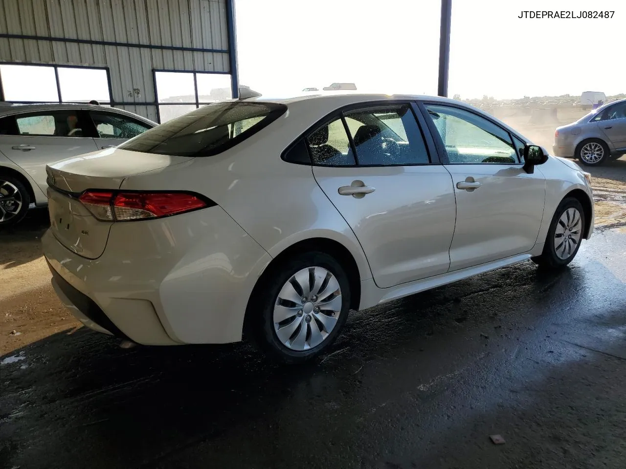 2020 Toyota Corolla Le VIN: JTDEPRAE2LJ082487 Lot: 75822584