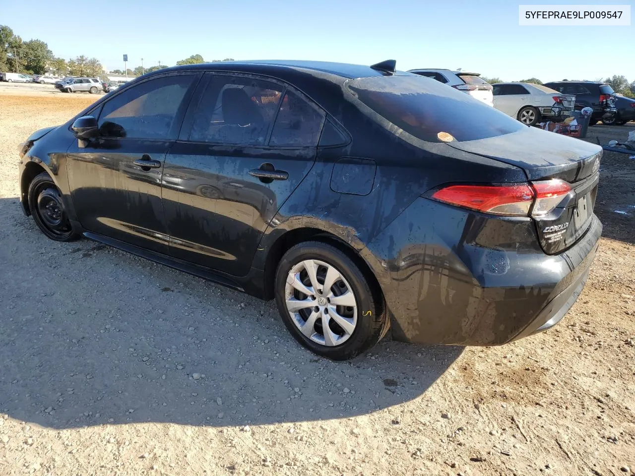 2020 Toyota Corolla Le VIN: 5YFEPRAE9LP009547 Lot: 76070034