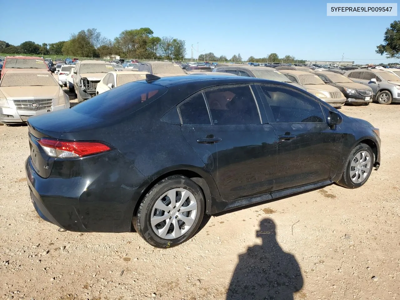 2020 Toyota Corolla Le VIN: 5YFEPRAE9LP009547 Lot: 76070034