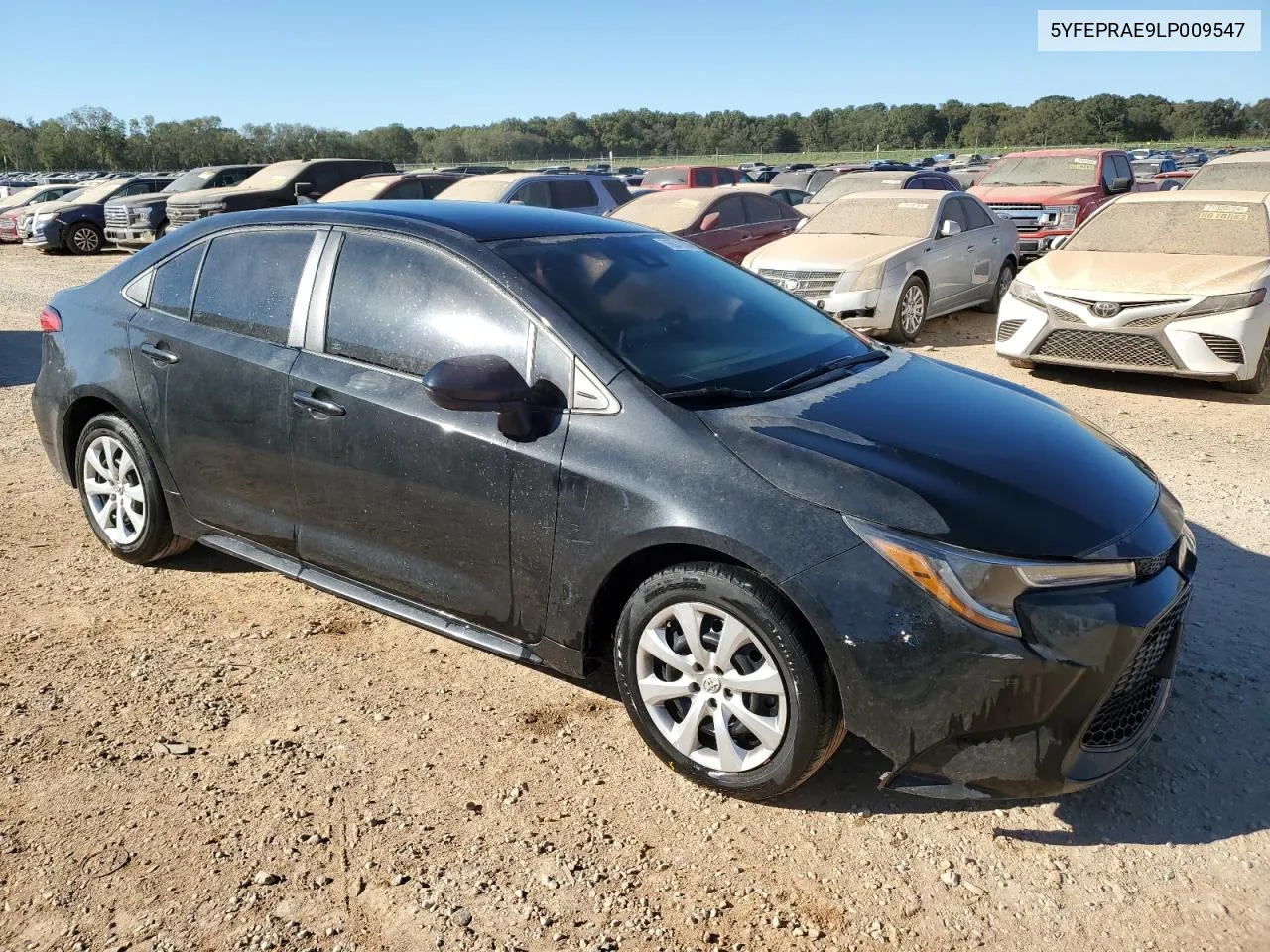 2020 Toyota Corolla Le VIN: 5YFEPRAE9LP009547 Lot: 76070034