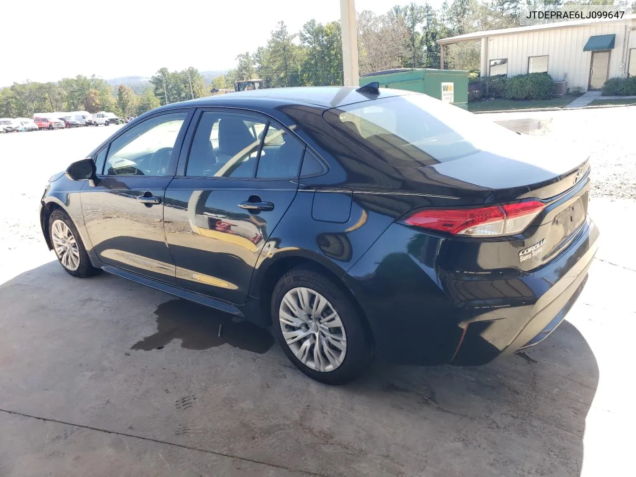 2020 Toyota Corolla Le VIN: JTDEPRAE6LJ099647 Lot: 76304754