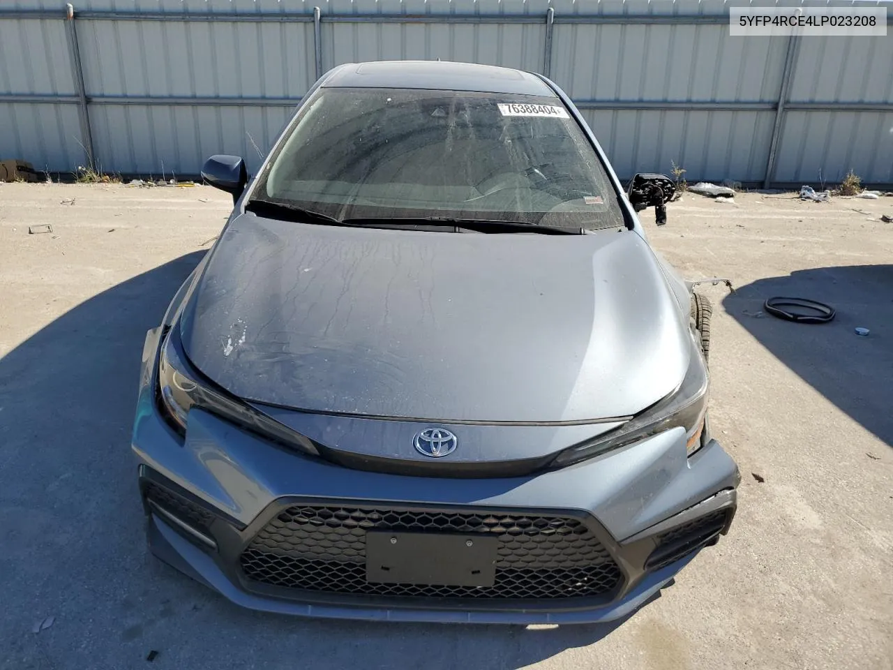 2020 Toyota Corolla Se VIN: 5YFP4RCE4LP023208 Lot: 76388404