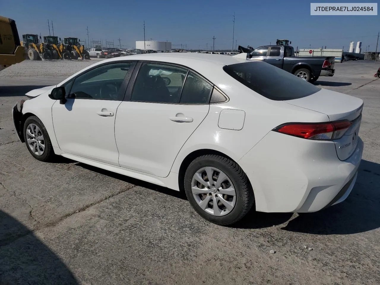 2020 Toyota Corolla Le VIN: JTDEPRAE7LJ024584 Lot: 76546294