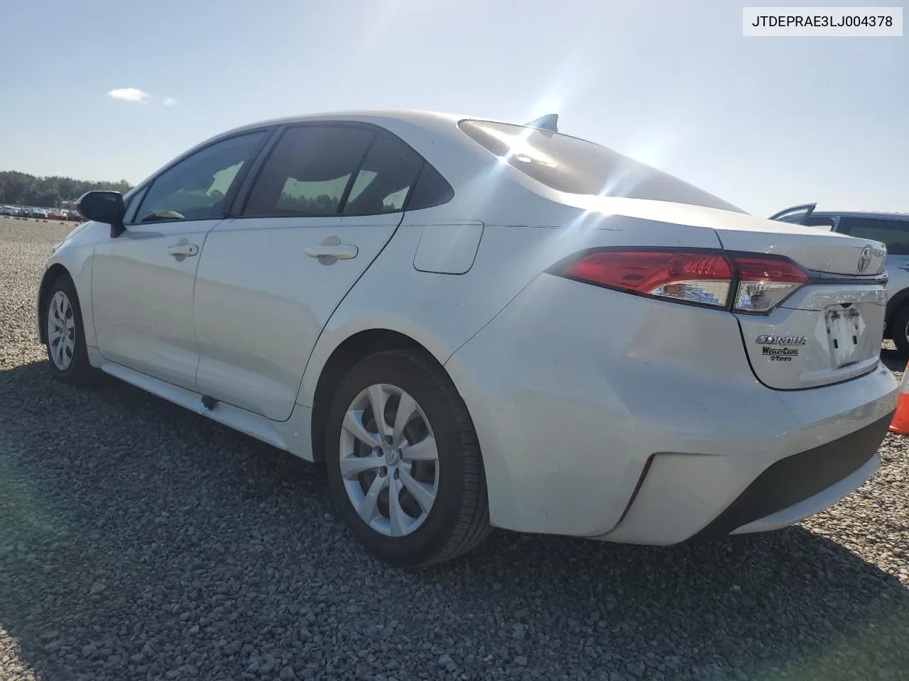 2020 Toyota Corolla Le VIN: JTDEPRAE3LJ004378 Lot: 77269114