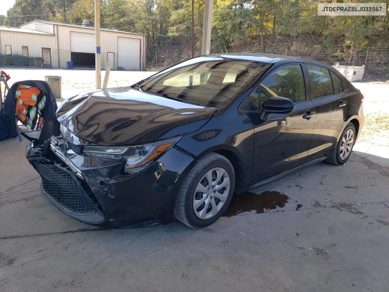 2020 Toyota Corolla Le VIN: JTDEPRAE8LJ033567 Lot: 77696704