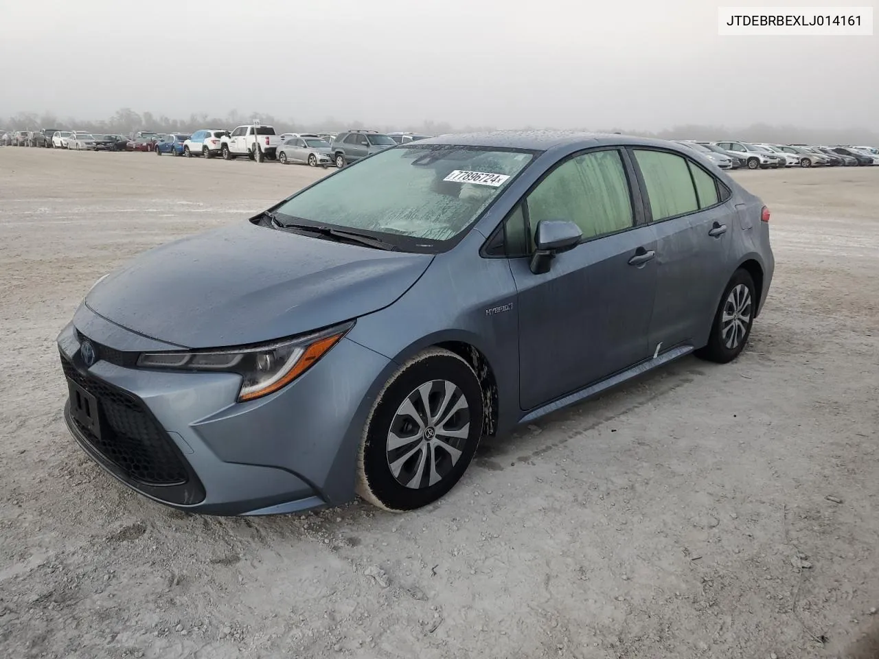 2020 Toyota Corolla Le VIN: JTDEBRBEXLJ014161 Lot: 77896724