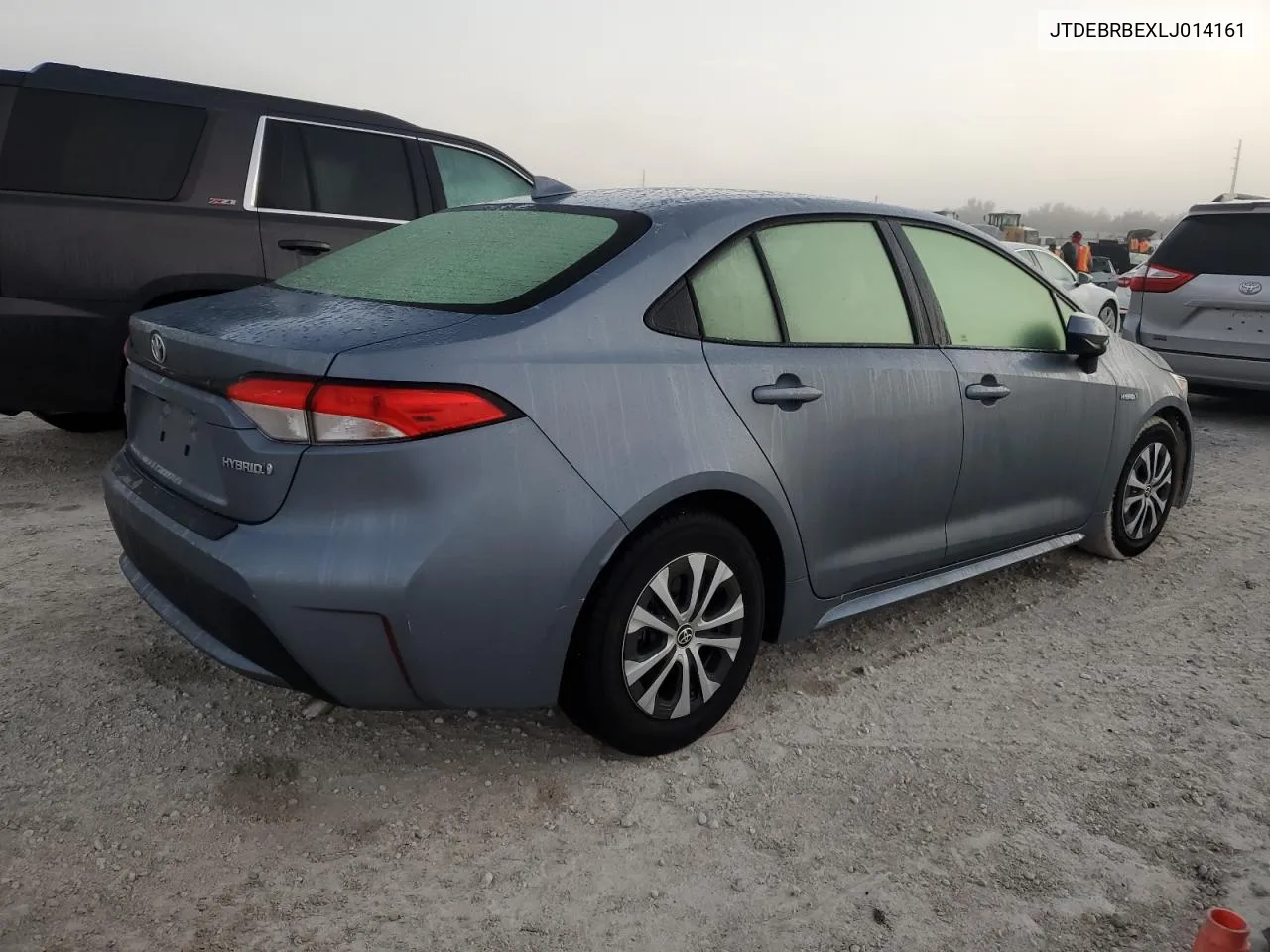 2020 Toyota Corolla Le VIN: JTDEBRBEXLJ014161 Lot: 77896724