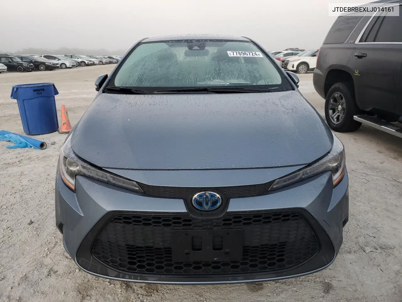 2020 Toyota Corolla Le VIN: JTDEBRBEXLJ014161 Lot: 77896724