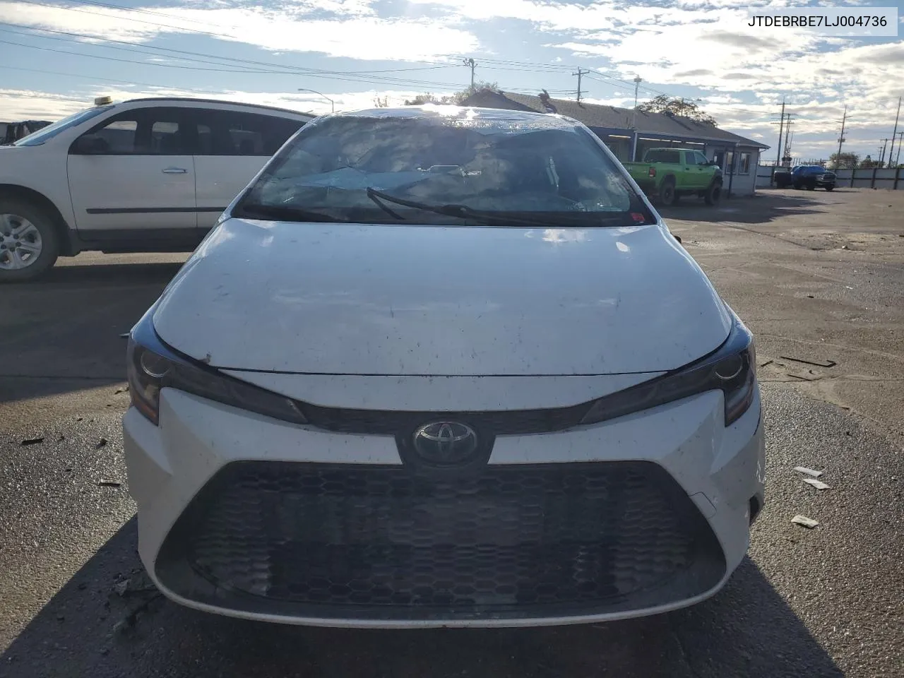 2020 Toyota Corolla Le VIN: JTDEBRBE7LJ004736 Lot: 77952934