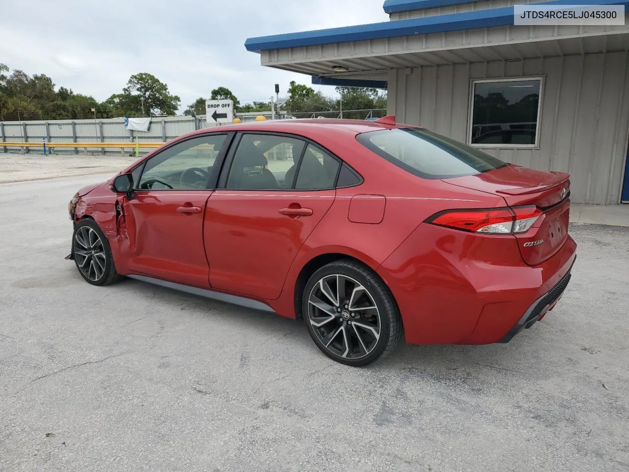 2020 Toyota Corolla Se VIN: JTDS4RCE5LJ045300 Lot: 77997044