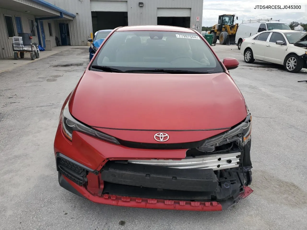 2020 Toyota Corolla Se VIN: JTDS4RCE5LJ045300 Lot: 77997044