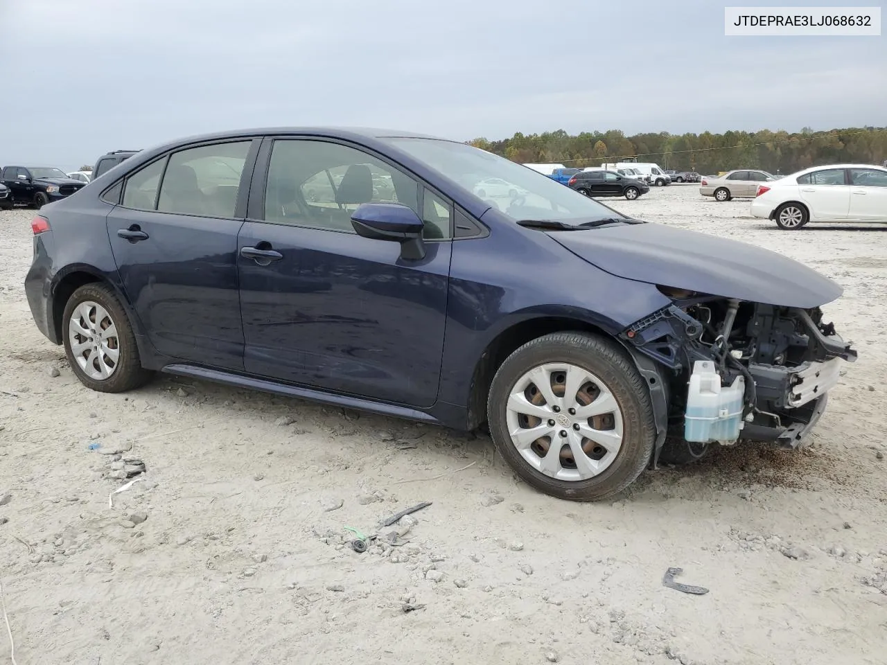 2020 Toyota Corolla Le VIN: JTDEPRAE3LJ068632 Lot: 78021414