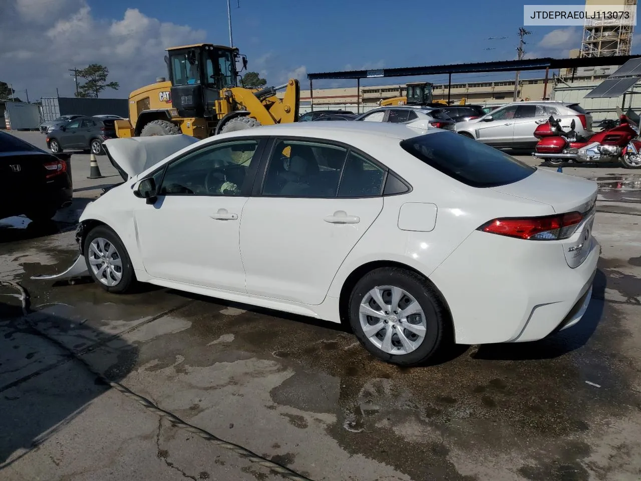 2020 Toyota Corolla Le VIN: JTDEPRAE0LJ113073 Lot: 78028294