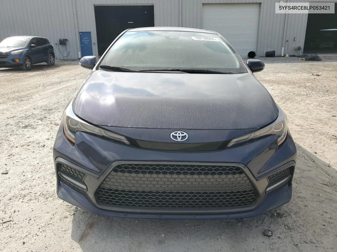 2020 Toyota Corolla Se VIN: 5YFS4RCE8LP053421 Lot: 78210084