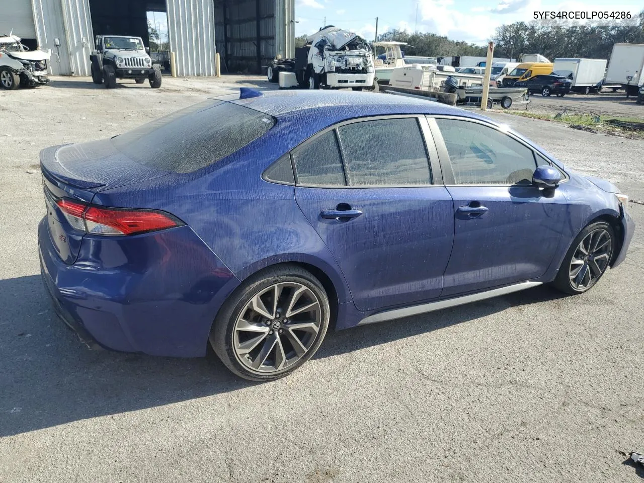 2020 Toyota Corolla Se VIN: 5YFS4RCE0LP054286 Lot: 78509194