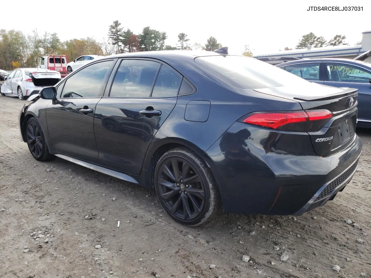 2020 Toyota Corolla Se VIN: JTDS4RCE8LJ037031 Lot: 78601774