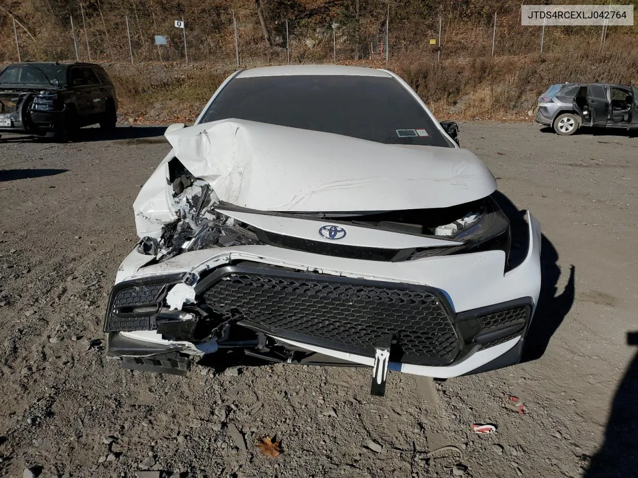 2020 Toyota Corolla Se VIN: JTDS4RCEXLJ042764 Lot: 78620144