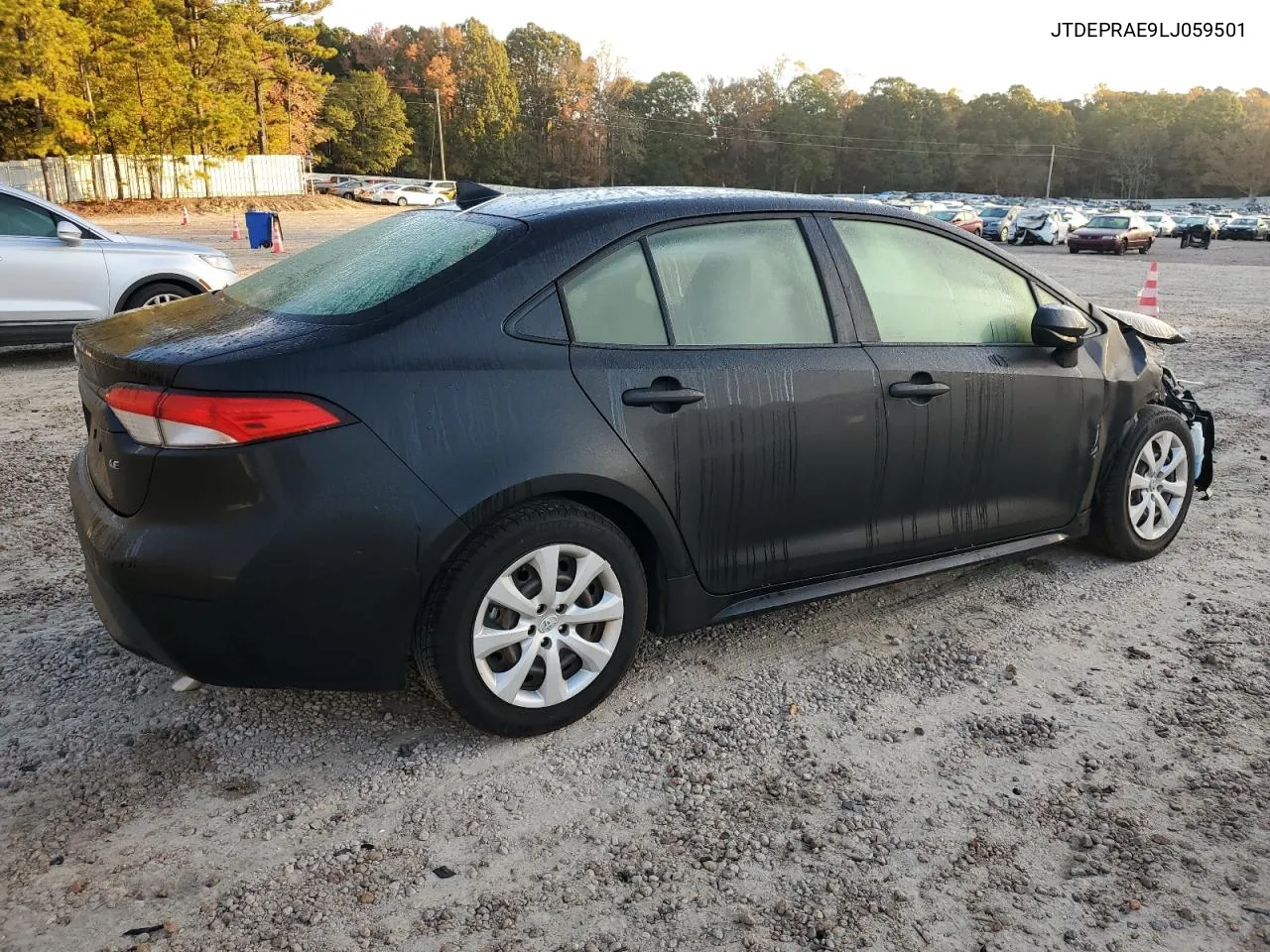 2020 Toyota Corolla Le VIN: JTDEPRAE9LJ059501 Lot: 78834954