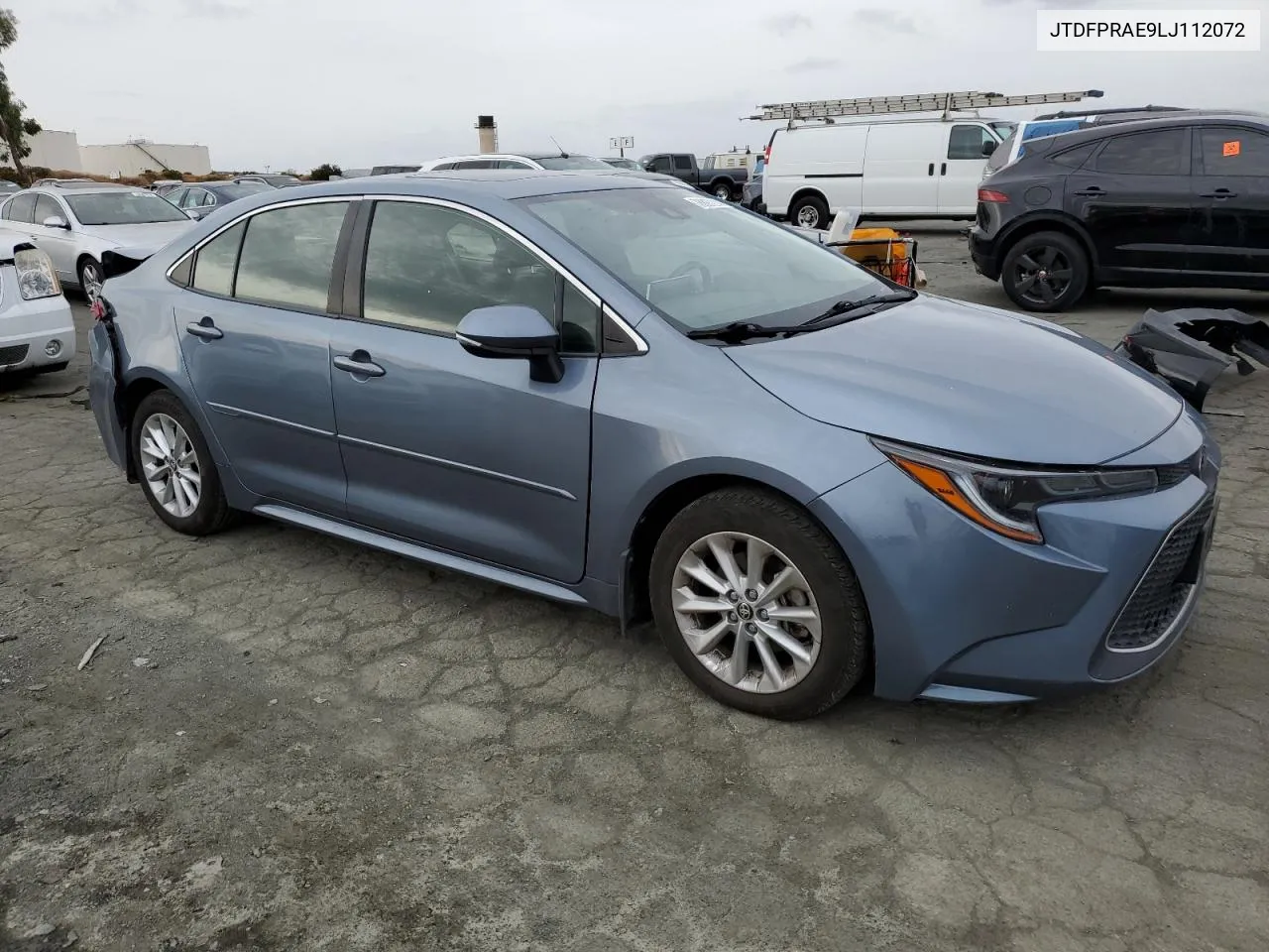 2020 Toyota Corolla Xle VIN: JTDFPRAE9LJ112072 Lot: 78897214