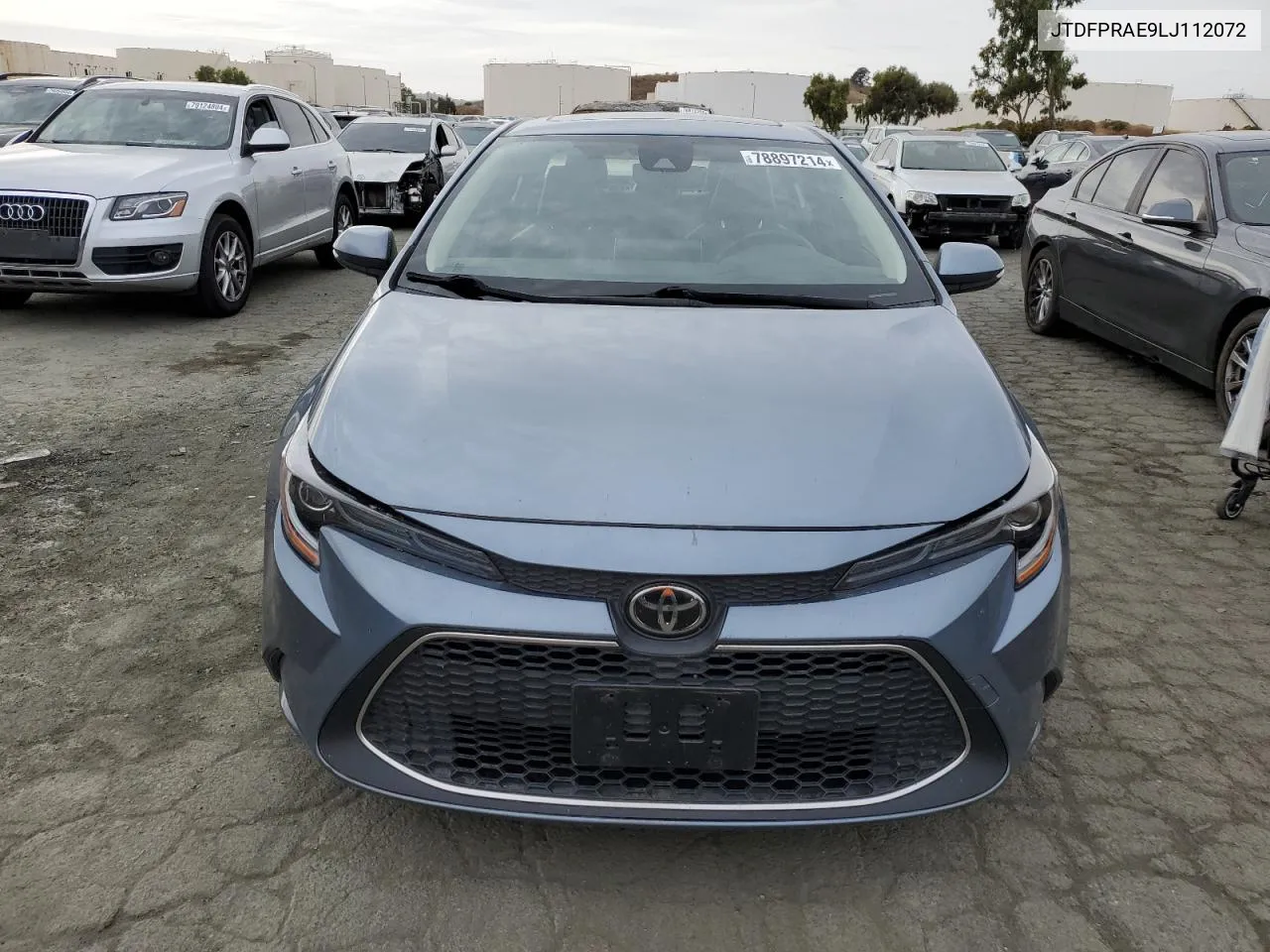 2020 Toyota Corolla Xle VIN: JTDFPRAE9LJ112072 Lot: 78897214