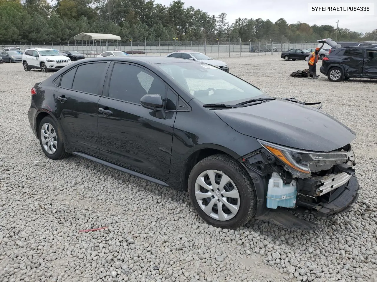 2020 Toyota Corolla Le VIN: 5YFEPRAE1LP084338 Lot: 78997374