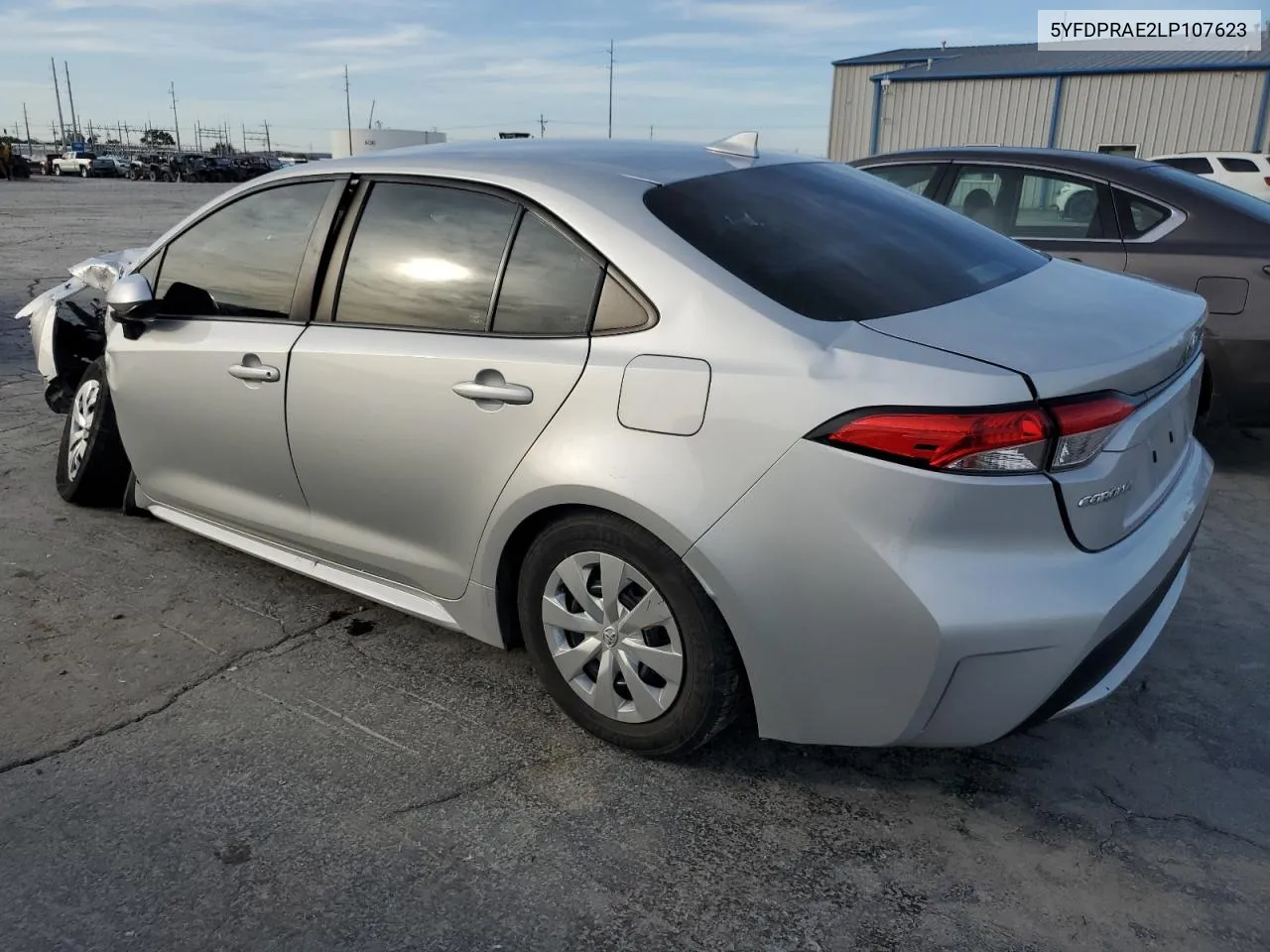 2020 Toyota Corolla L VIN: 5YFDPRAE2LP107623 Lot: 79022154