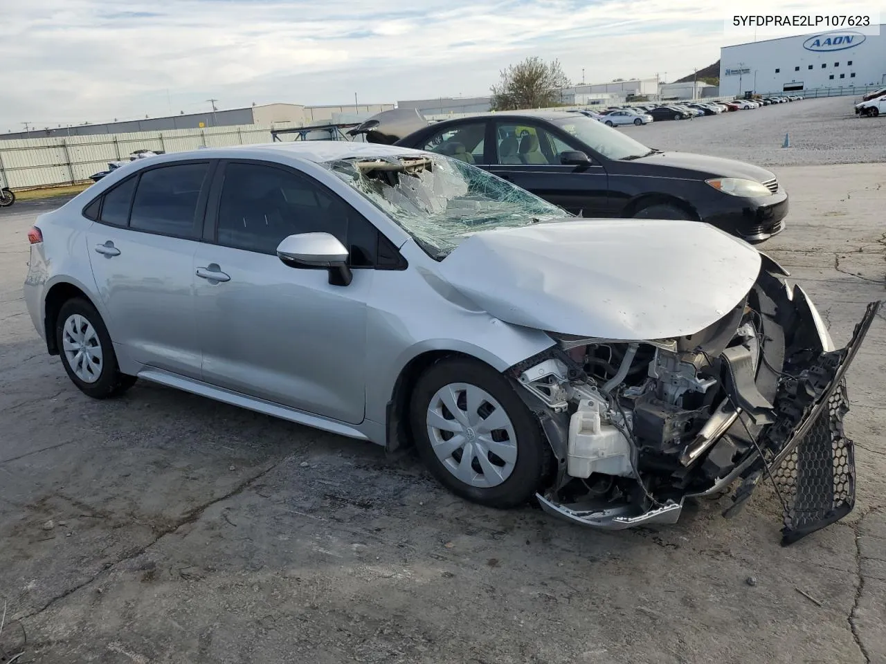 2020 Toyota Corolla L VIN: 5YFDPRAE2LP107623 Lot: 79022154