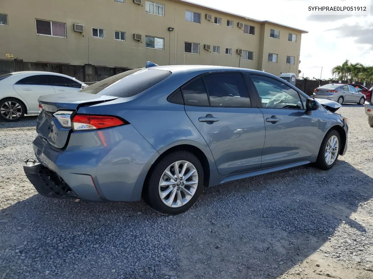 2020 Toyota Corolla Le VIN: 5YFHPRAE0LP051912 Lot: 79075794