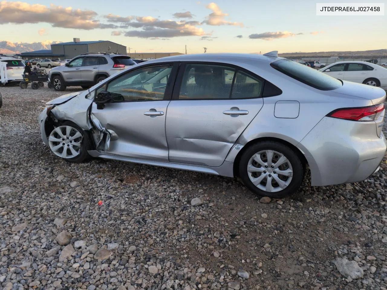 2020 Toyota Corolla Le VIN: JTDEPRAE6LJ027458 Lot: 79136514