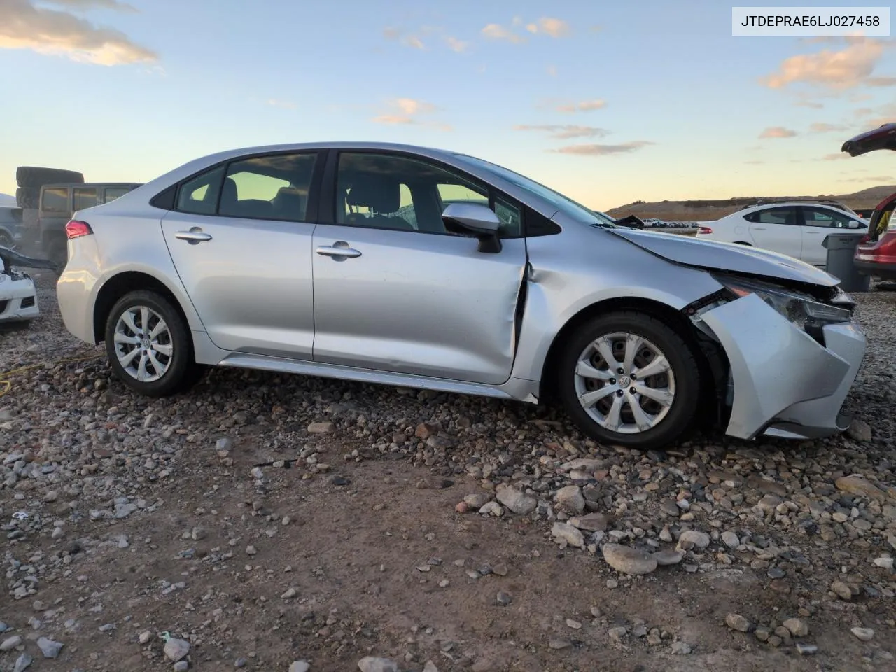 2020 Toyota Corolla Le VIN: JTDEPRAE6LJ027458 Lot: 79136514