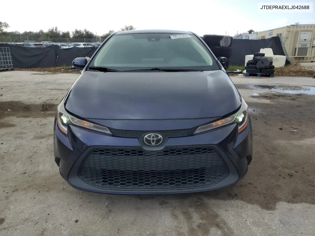 2020 Toyota Corolla Le VIN: JTDEPRAEXLJ042688 Lot: 79230364