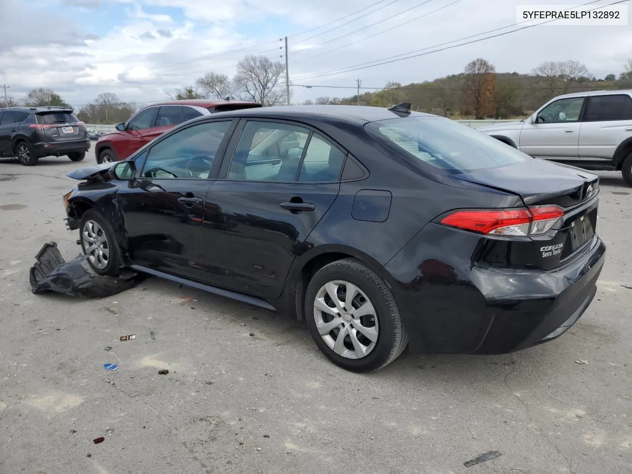 2020 Toyota Corolla Le VIN: 5YFEPRAE5LP132892 Lot: 79345084