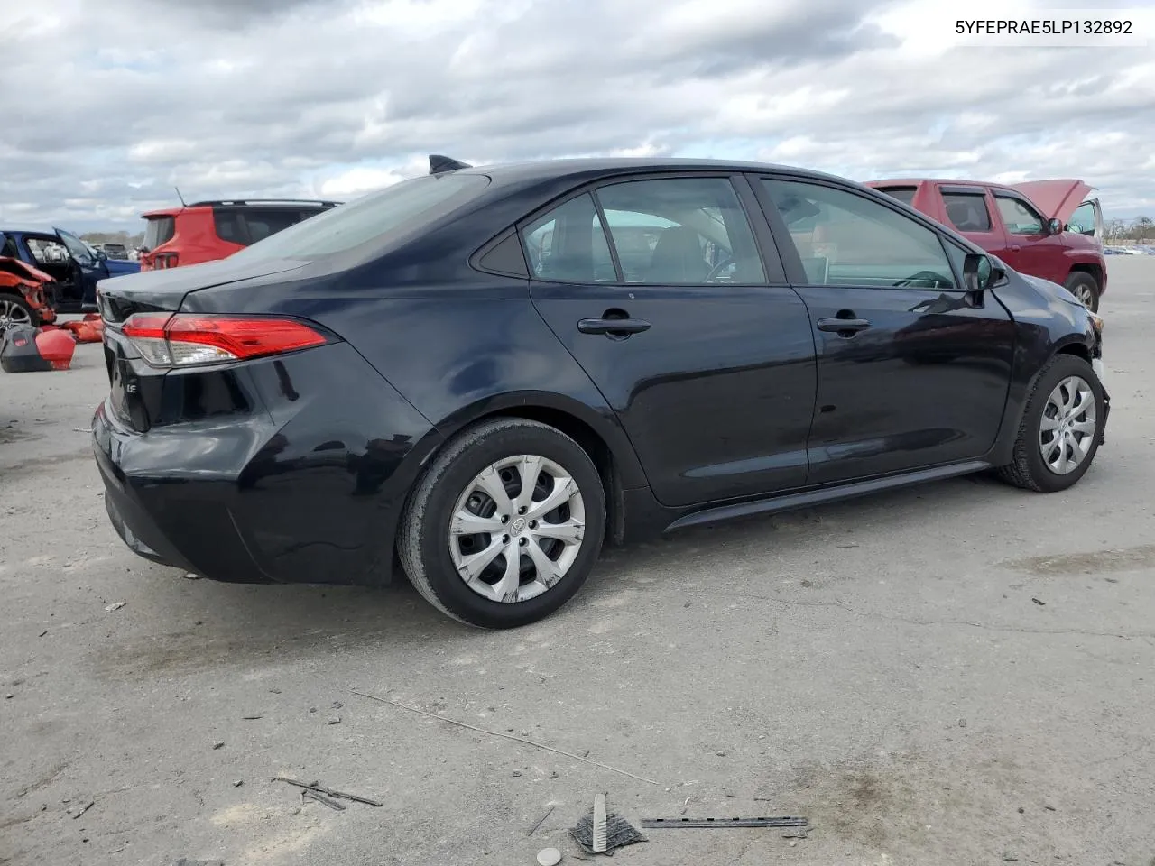 2020 Toyota Corolla Le VIN: 5YFEPRAE5LP132892 Lot: 79345084