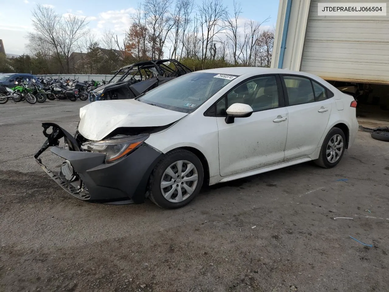 2020 Toyota Corolla Le VIN: JTDEPRAE6LJ066504 Lot: 79450374