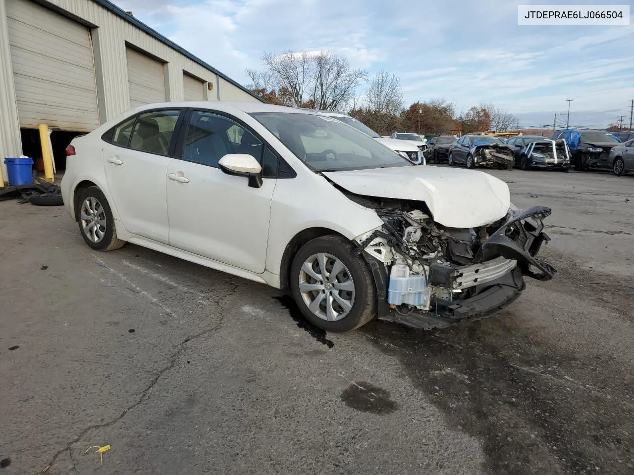 2020 Toyota Corolla Le VIN: JTDEPRAE6LJ066504 Lot: 79450374