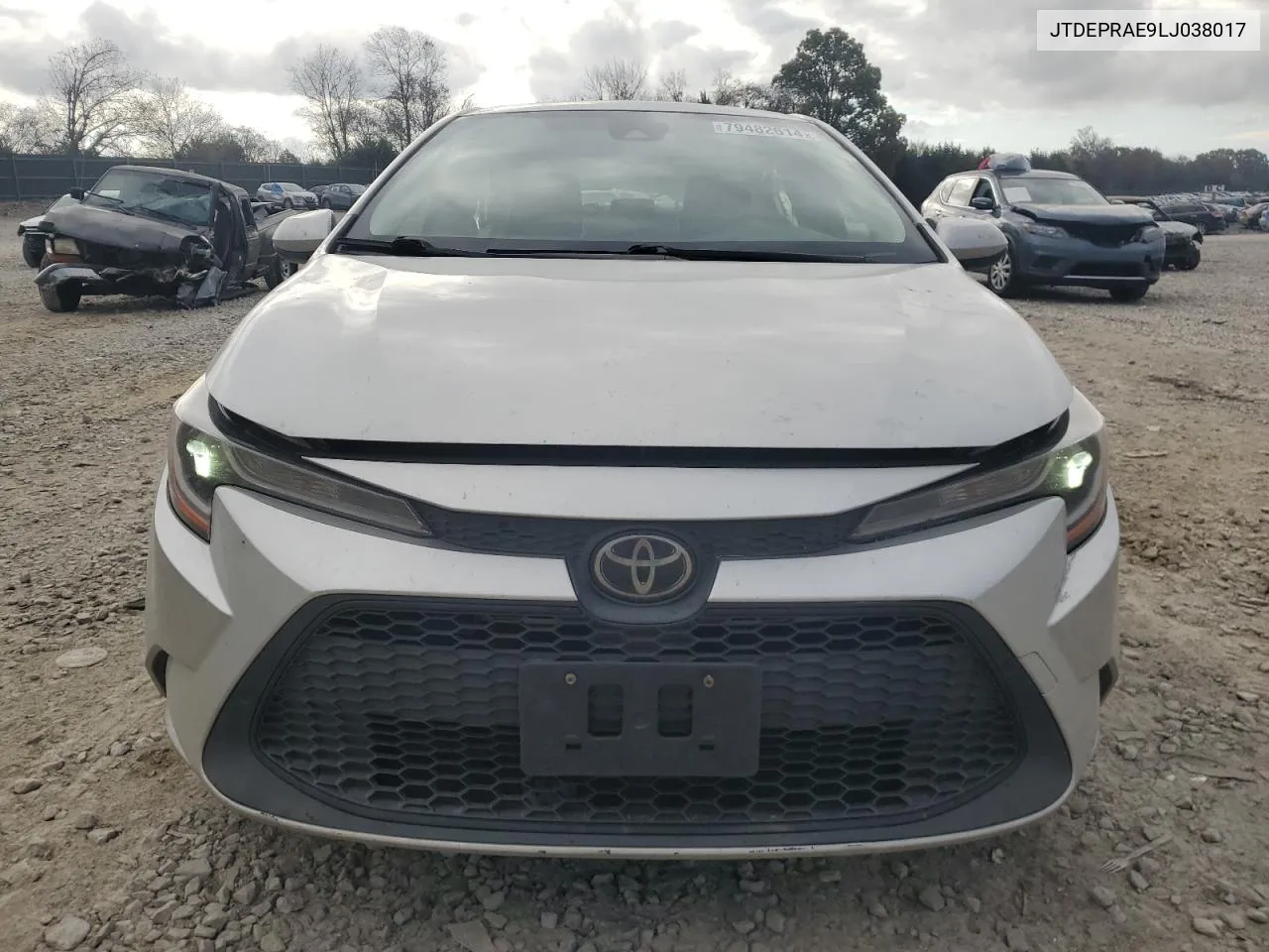 2020 Toyota Corolla Le VIN: JTDEPRAE9LJ038017 Lot: 79482614