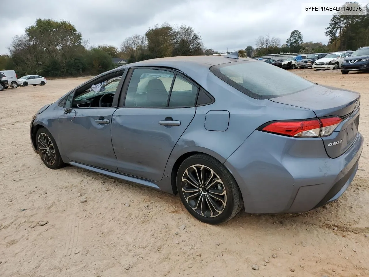 2020 Toyota Corolla Le VIN: 5YFEPRAE4LP140076 Lot: 79521304