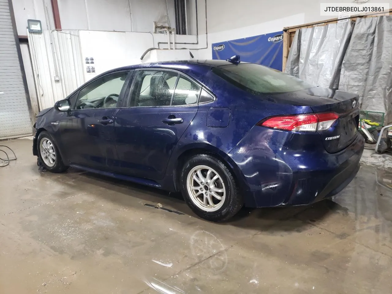 2020 Toyota Corolla Le VIN: JTDEBRBE0LJ013861 Lot: 79749984