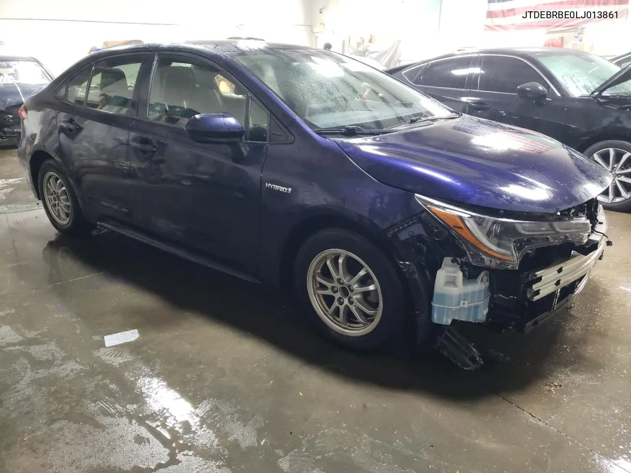 2020 Toyota Corolla Le VIN: JTDEBRBE0LJ013861 Lot: 79749984