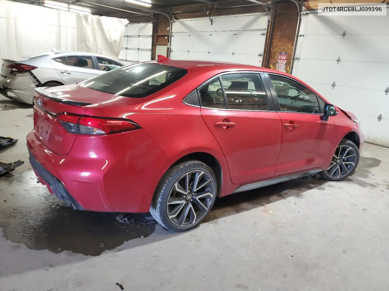 2020 Toyota Corolla Xse VIN: JTDT4RCE8LJ039396 Lot: 80305204