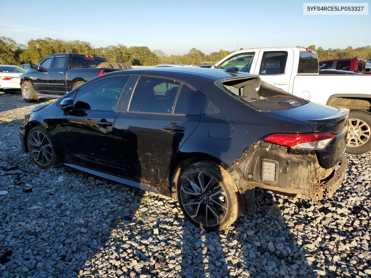 2020 Toyota Corolla Se VIN: 5YFS4RCE5LP053327 Lot: 80328644