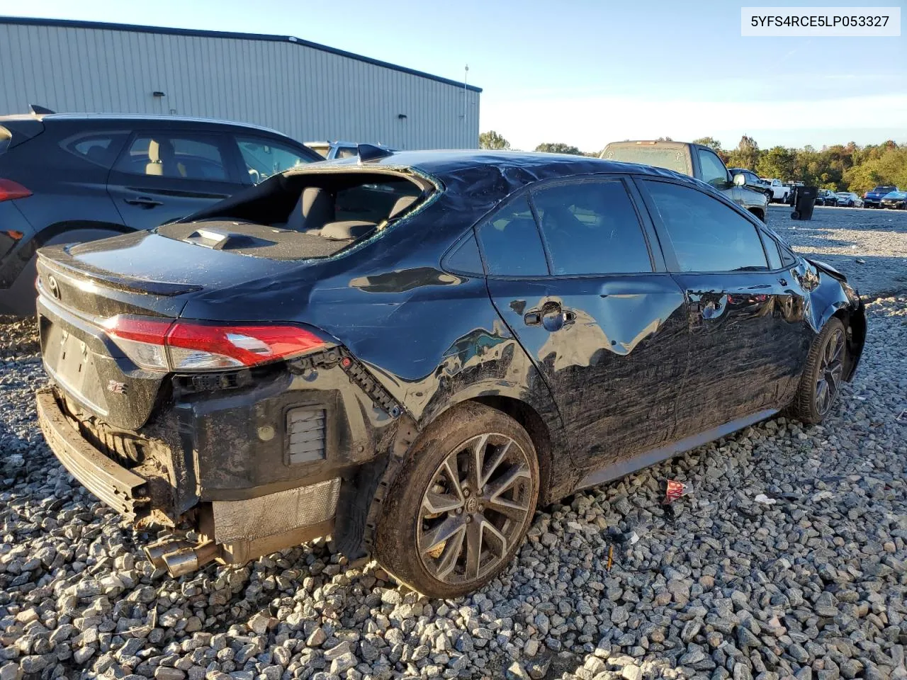 2020 Toyota Corolla Se VIN: 5YFS4RCE5LP053327 Lot: 80328644