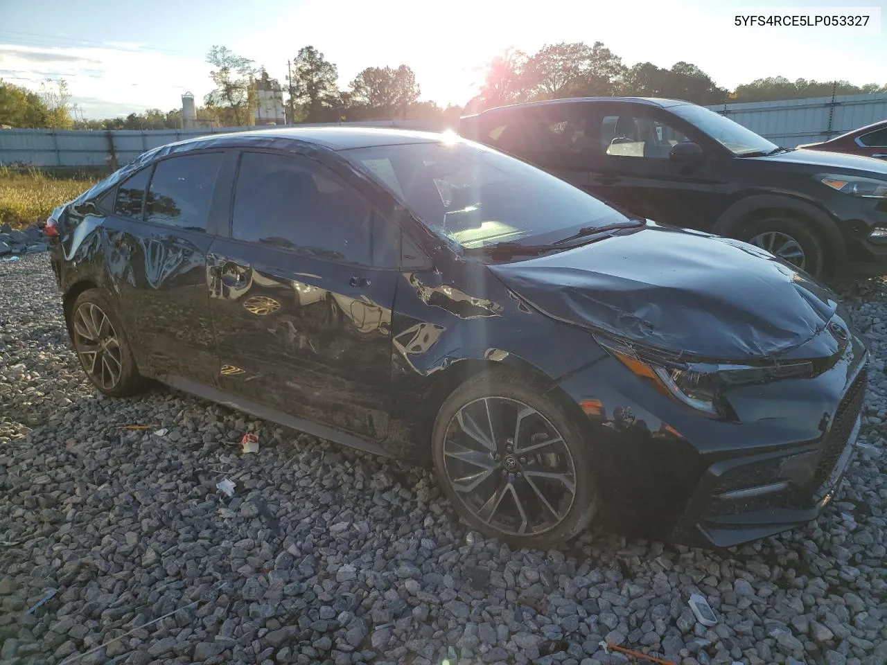 2020 Toyota Corolla Se VIN: 5YFS4RCE5LP053327 Lot: 80328644