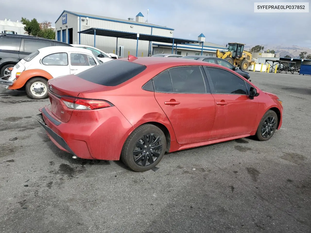 2020 Toyota Corolla Le VIN: 5YFEPRAE0LP037852 Lot: 80765964