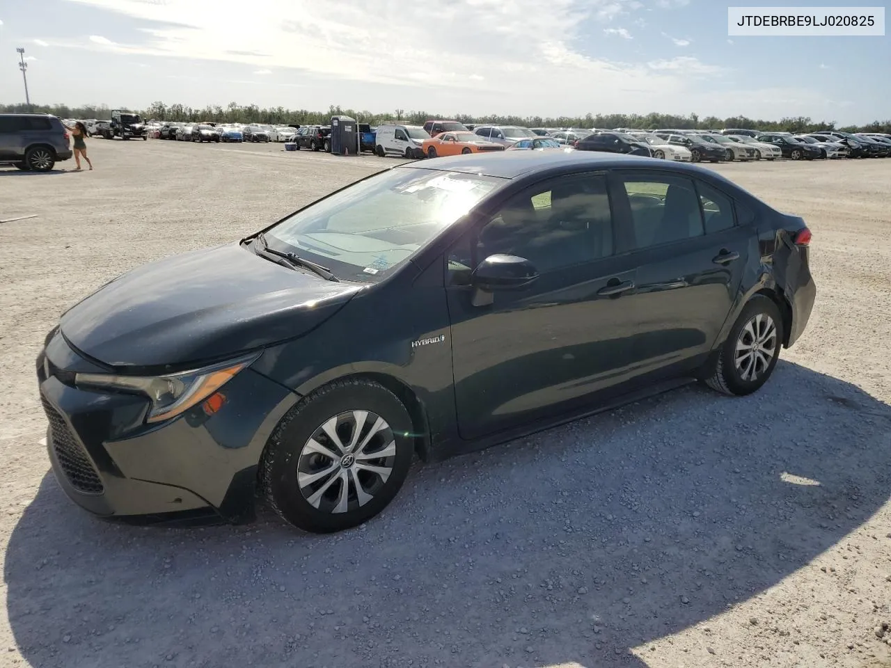 2020 Toyota Corolla Le VIN: JTDEBRBE9LJ020825 Lot: 80768804