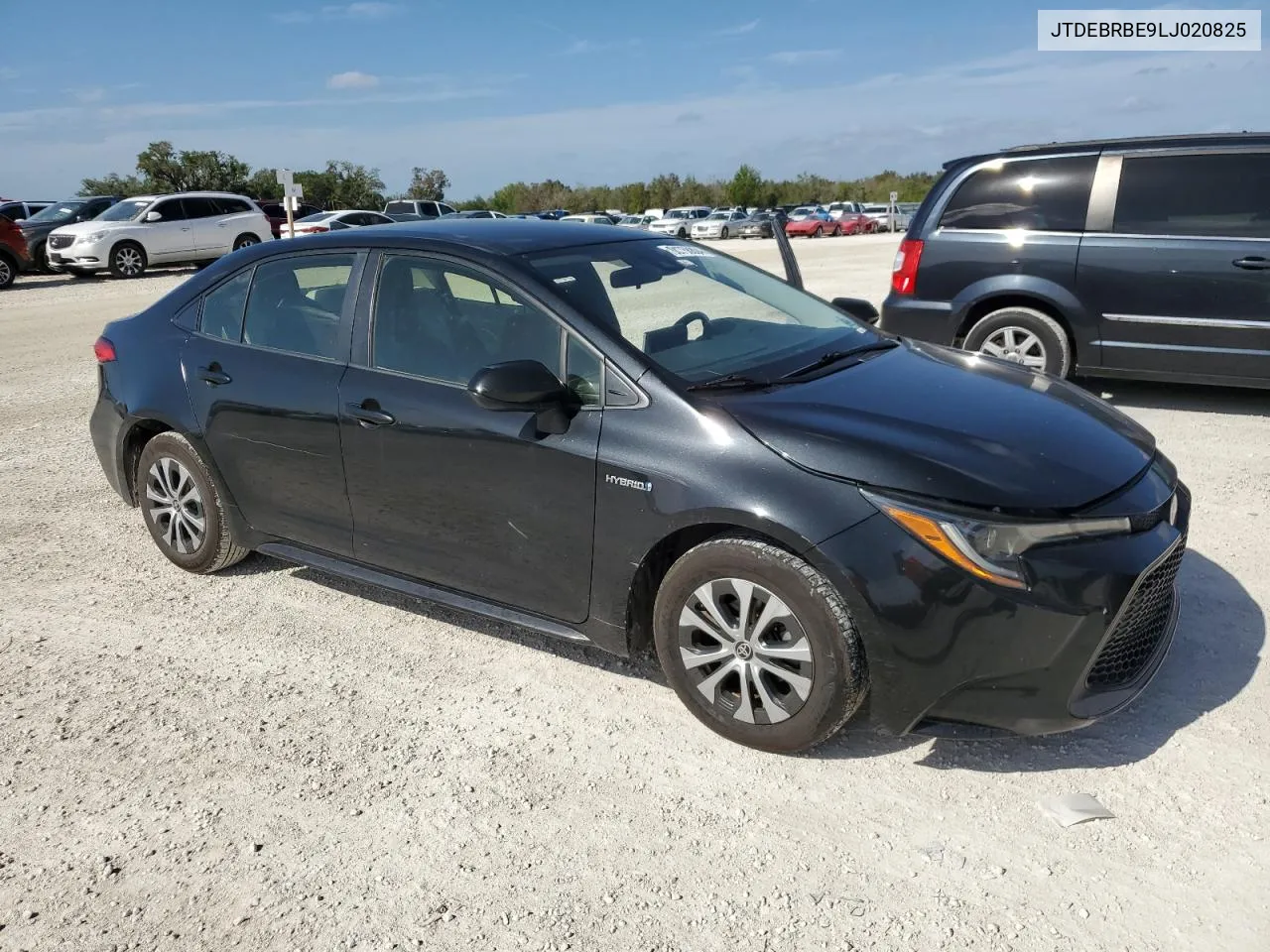 2020 Toyota Corolla Le VIN: JTDEBRBE9LJ020825 Lot: 80768804