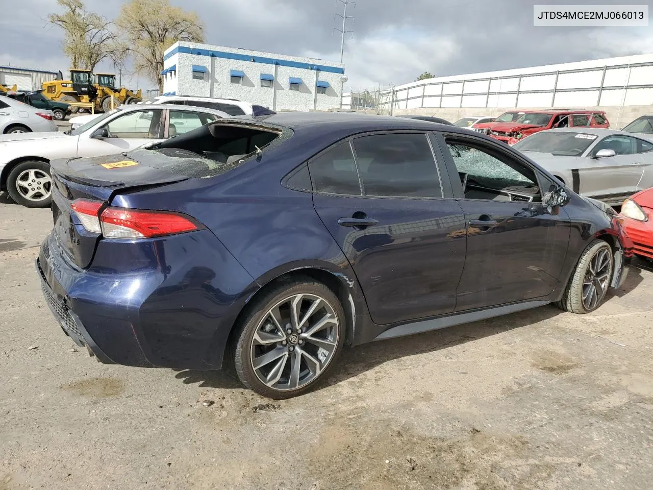 2021 Toyota Corolla Se VIN: JTDS4MCE2MJ066013 Lot: 48701464